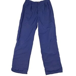 Vtg Tourney Waterproof Windbreaker Pants Men's L Navy goretex Repel Snap Ankle